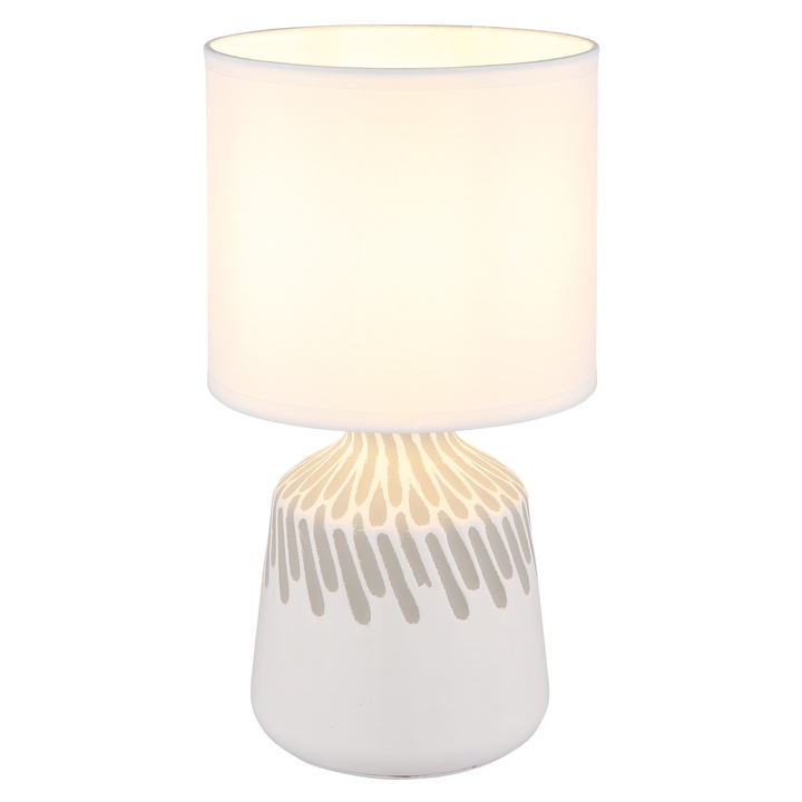 Stolná lampa RELA biela 1