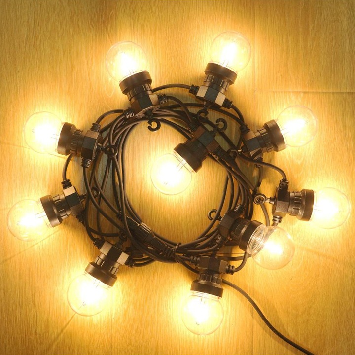 Dekoratívna LED reťaz RETLUX teplá biela, dĺžka 5 m 1