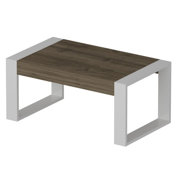 Konferenčný stolík RETRO orech/biela 1