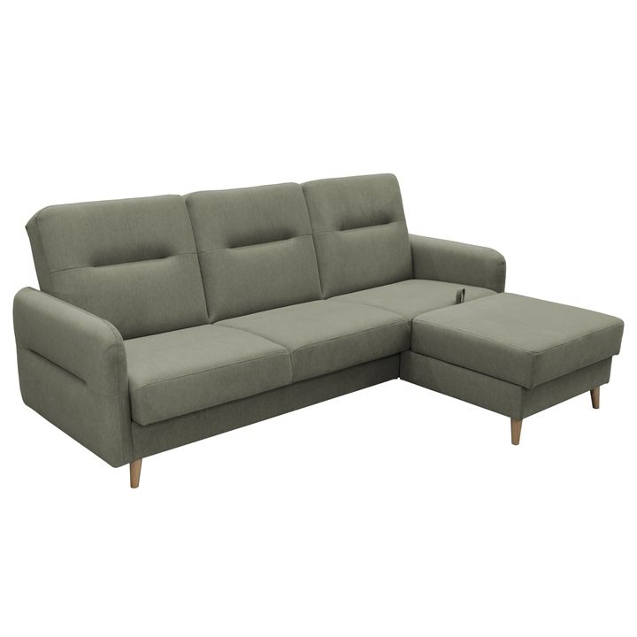 Sedacia súprava RHONDA pravá, tmavozelená 1