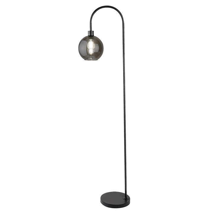 Stojacia lampa RICARDO čierna 1