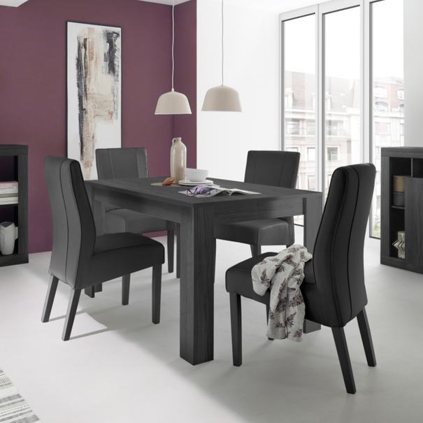 Jedálenský stôl RIMINI 3 čierna 1