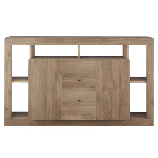 Komoda  RIMINI 6 tmavý dub 1