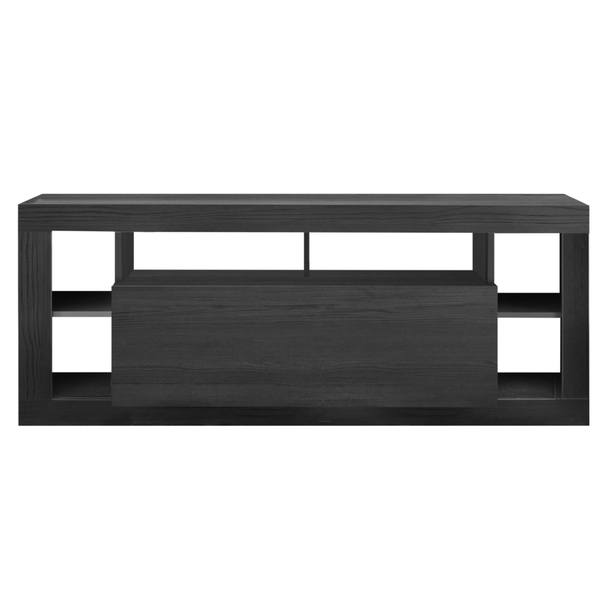 TV komoda  RIMINI 7 čierna popolavá 1