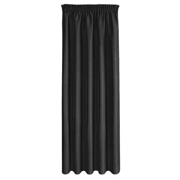 Záves RITA 3 čierna, 140x270 cm 1