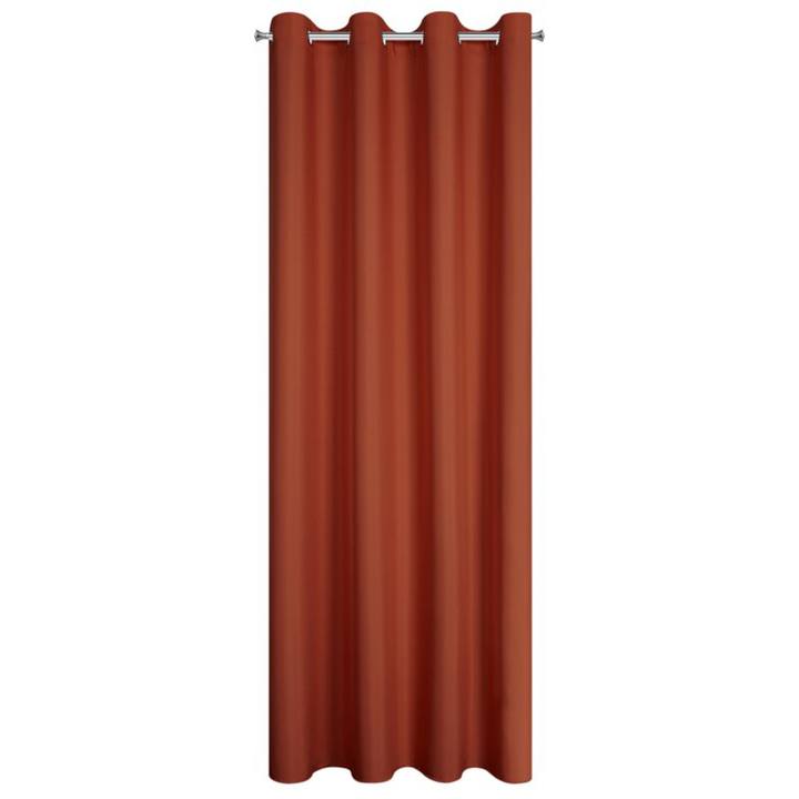 Záves RITA tehlová 1