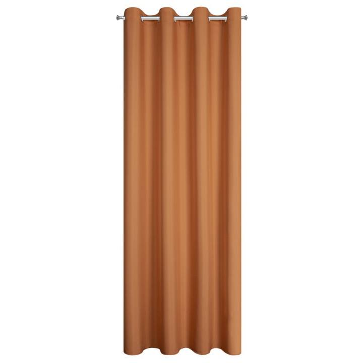 Záves RITA oranžová 1