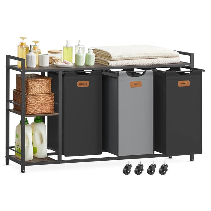 Kôš na bielizeň ROBUST 2 čierna 1