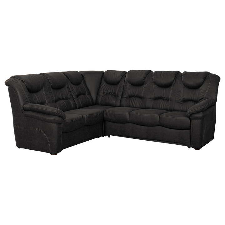 Sedacia súprava ROCCA II ľavá, čierna 1