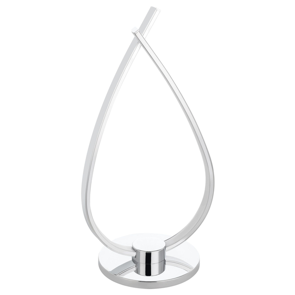 Stolná lampa RONCADE strieborná 1