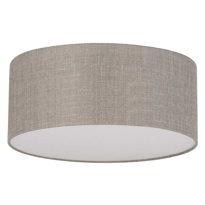 Stropné svietidlo RONDO šedohnedá/biela, priemer 45 cm 1