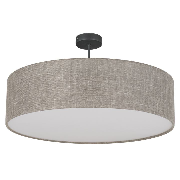 Stropné svietidlo RONDO sivohnedá/čierna/biela, priemer 60 cm 1