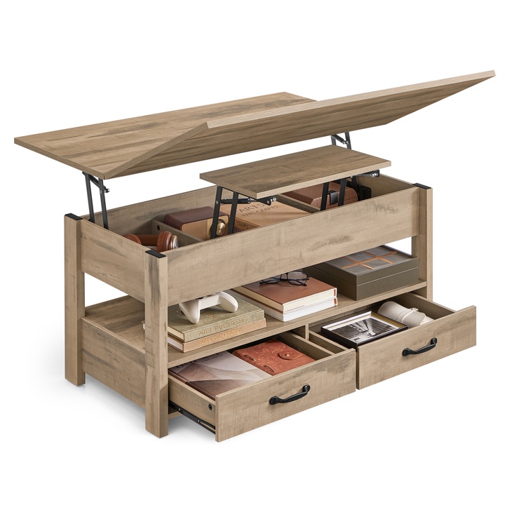 Konferenčný stolík ROOM svetlohnedá 1