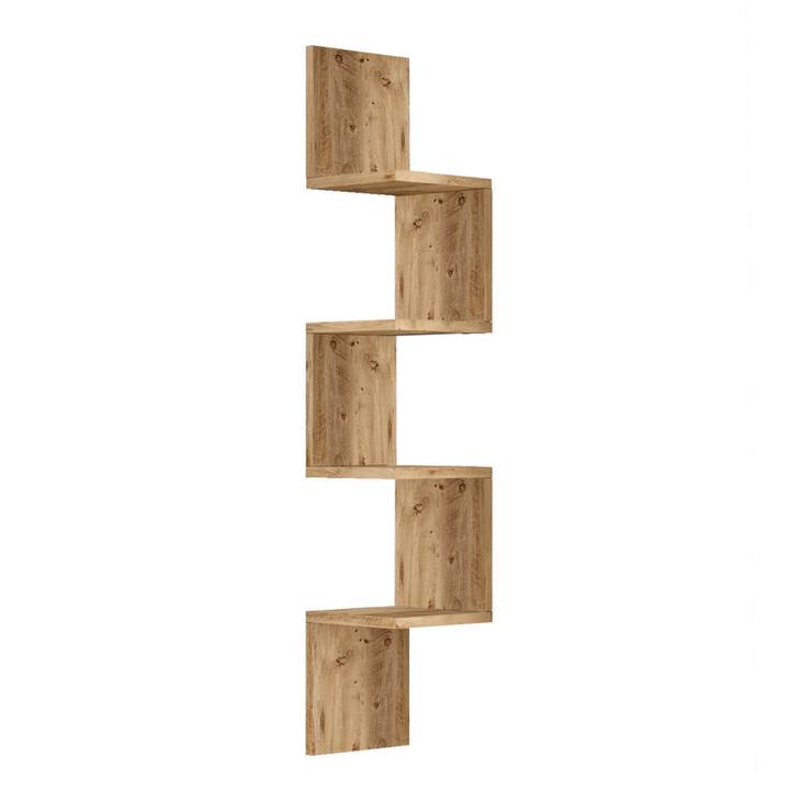 Nástenný regál ROOMER prírodná 1