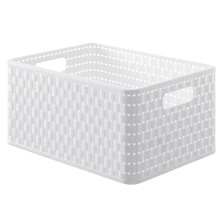 Košík ROTHO COUNTRY A4 biela 1