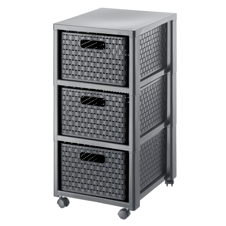 Kúpeľňový regál ROTHO COUNTRY antracitová 1