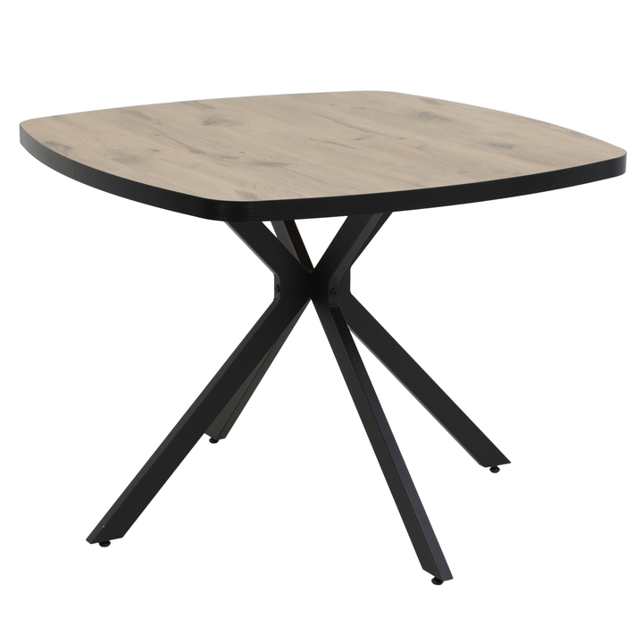 Jedálenský stôl ROTTERDAM dub viking/čierna 1