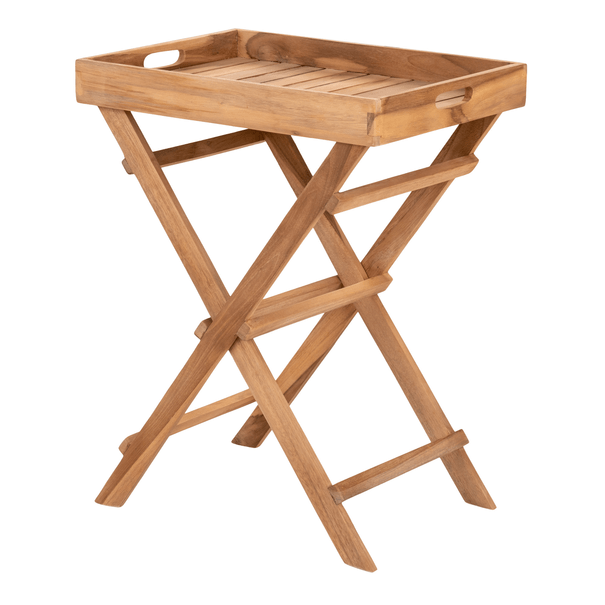 Záhradný stôl RUNDO teak 1