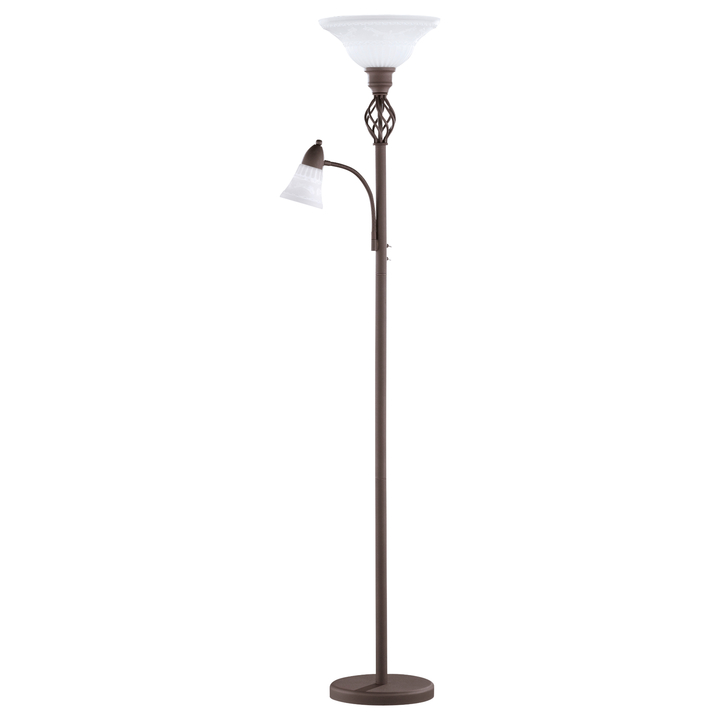 Stojacia lampa RUSTICA kov/biela 1