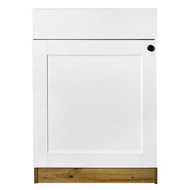 Drezová skrinka RUSTIK II 7 biela/dub artisan 1