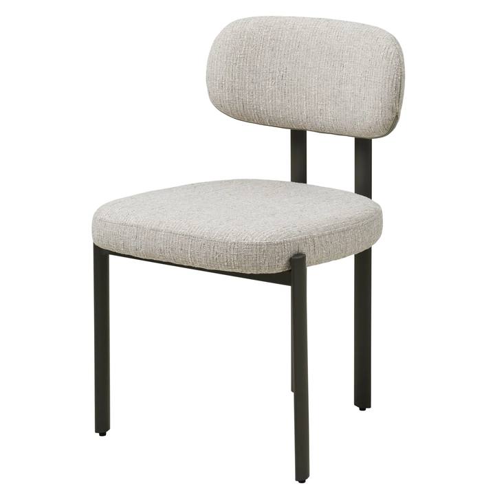 Jedálenská stolička RUYON svetlosivá 1