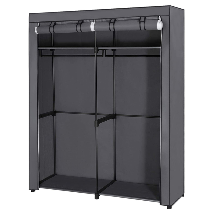 Látková skriňa RYG02 sivá 1