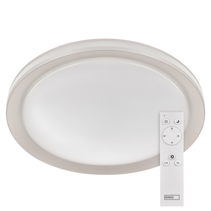 Stropné svietidlo SABI biela/staroružová, priemer 40 cm 1