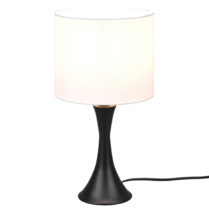 Stolná lampa SABIA čierna/biela 1