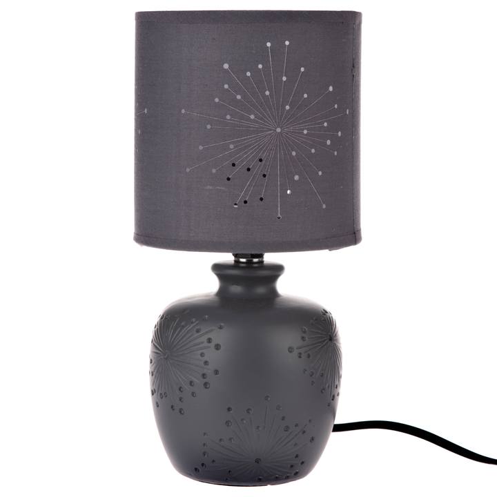 Stolná lampa SABINE sivá 1