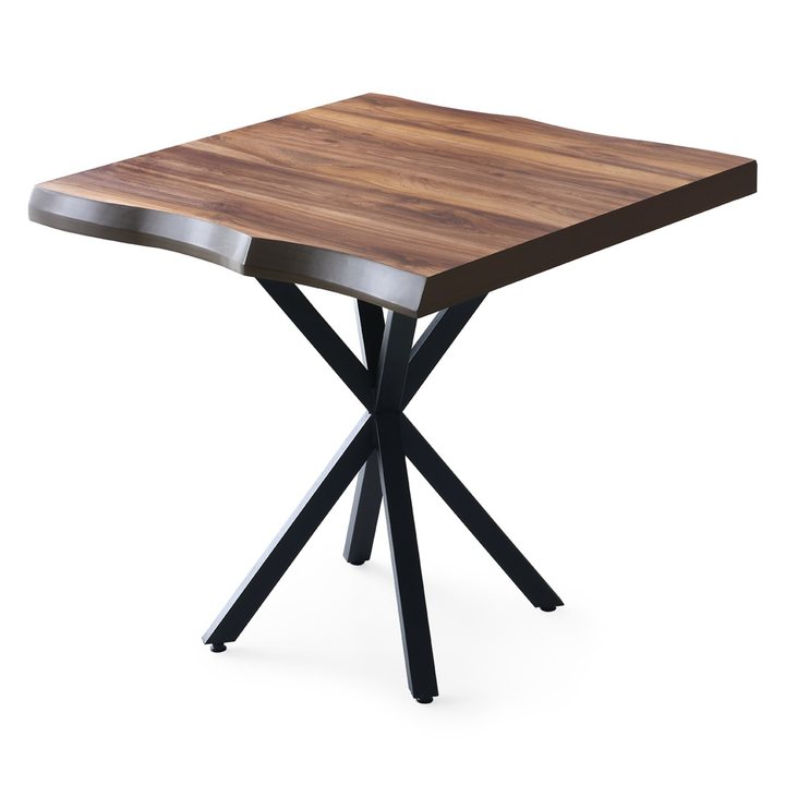 Jedálenský stôl SAFIR orech/čierna 1