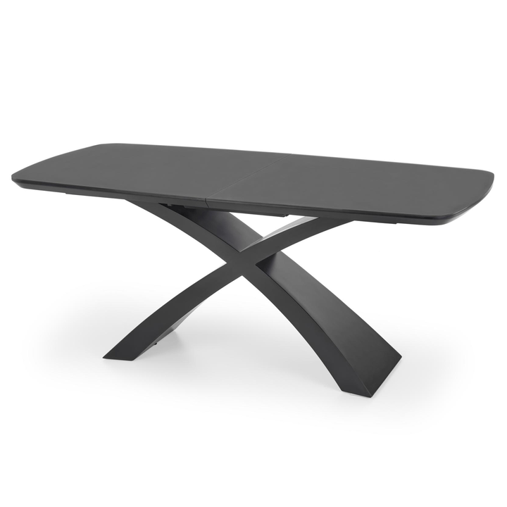 Jedálenský stôl SALVISTRU tmavosivá/čierna 1