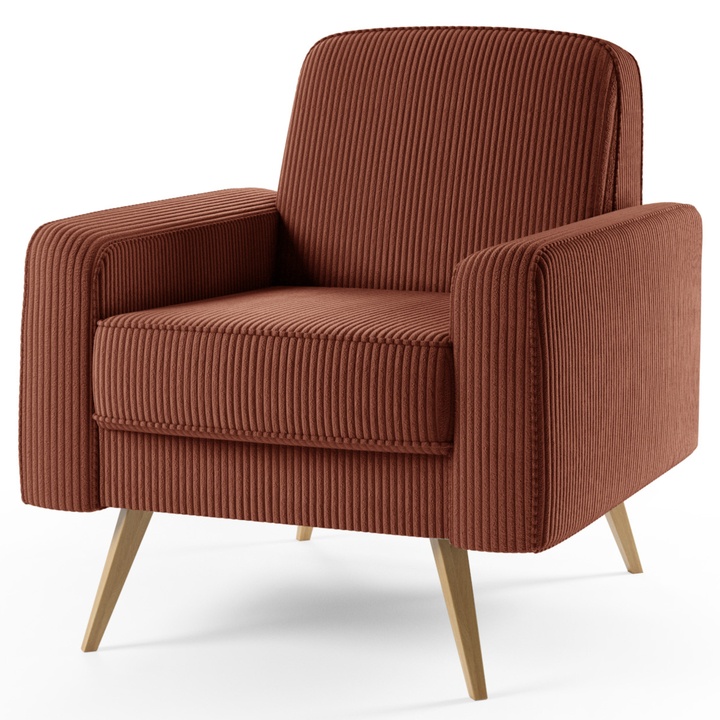 Kreslo SAMSO II červená 1