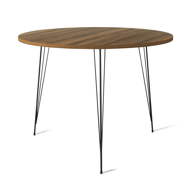 Jedálenský stôl SANDALF orech/čierna 1