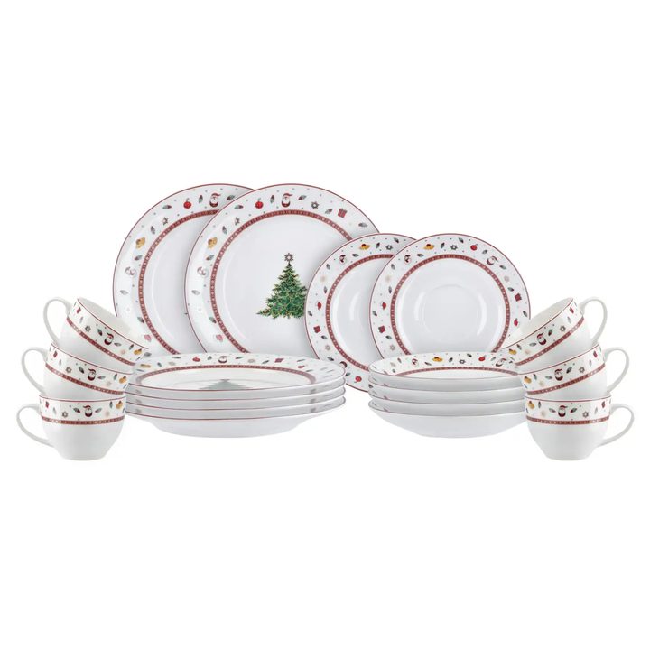Kávová súprava SANTA porcelán, 18 ks 1