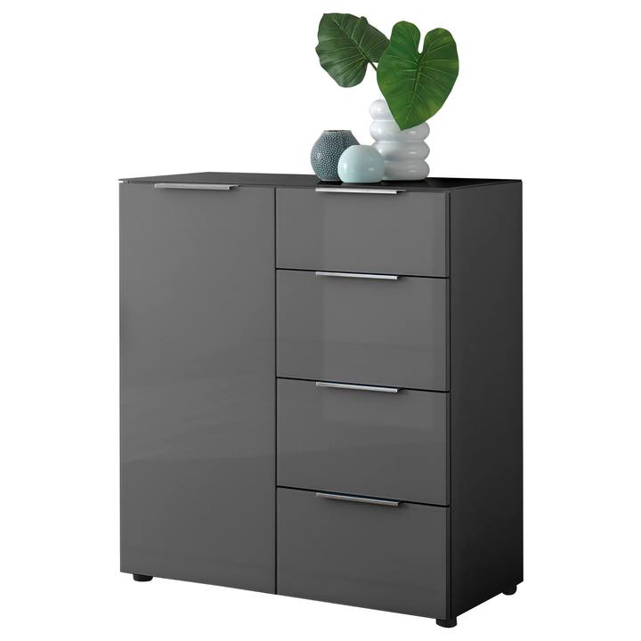 Komoda SANTORIN 2 antracitová 1