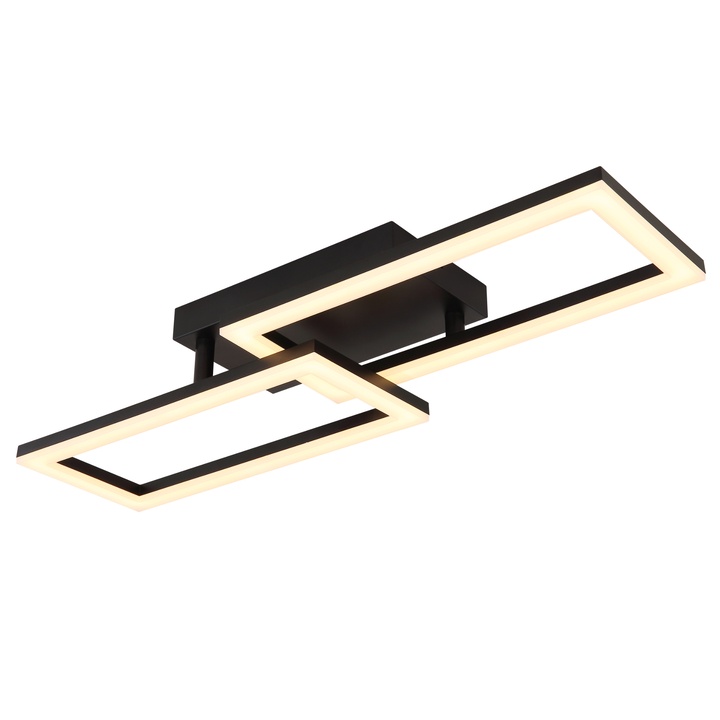 Stropné LED svietidlo SAPENA 3 čierna/biela 1