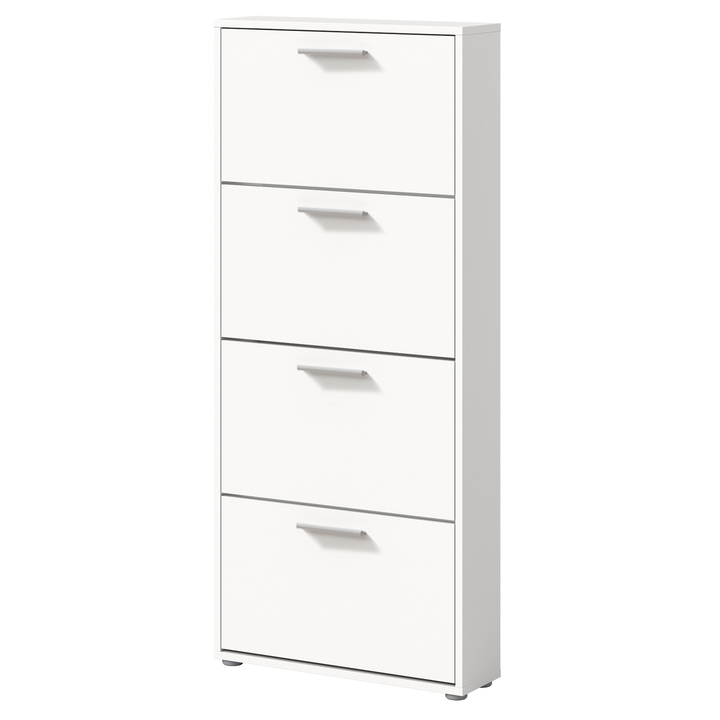 Skrinka na topánky SAXON 2 biela 1