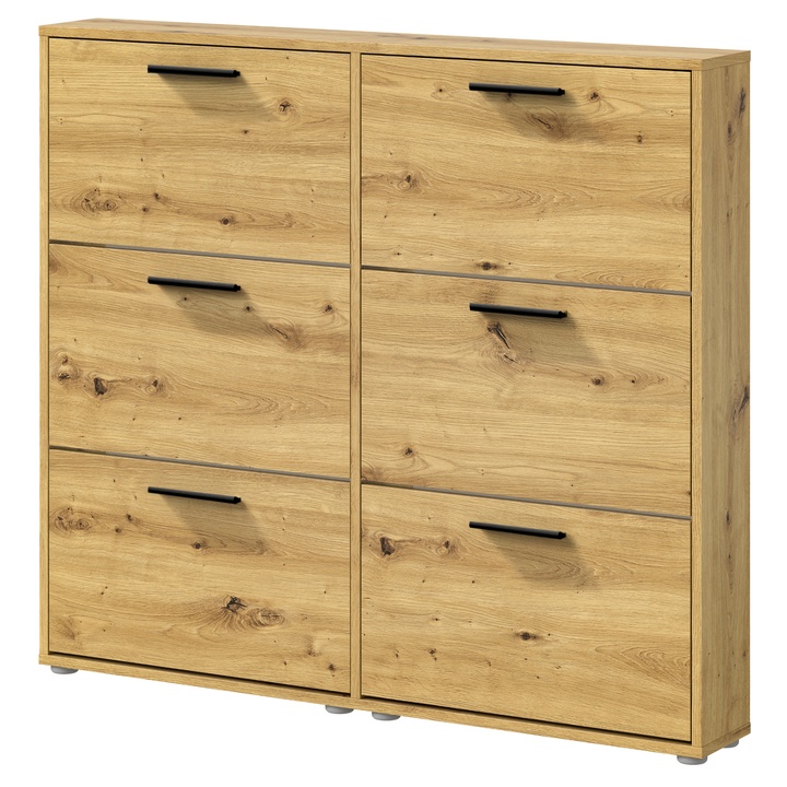 Skrinka na topánky SAXON 4 dub artisan 1