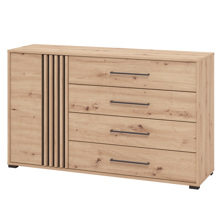 Komoda SCALA dub artisan, šírka 138 cm 1