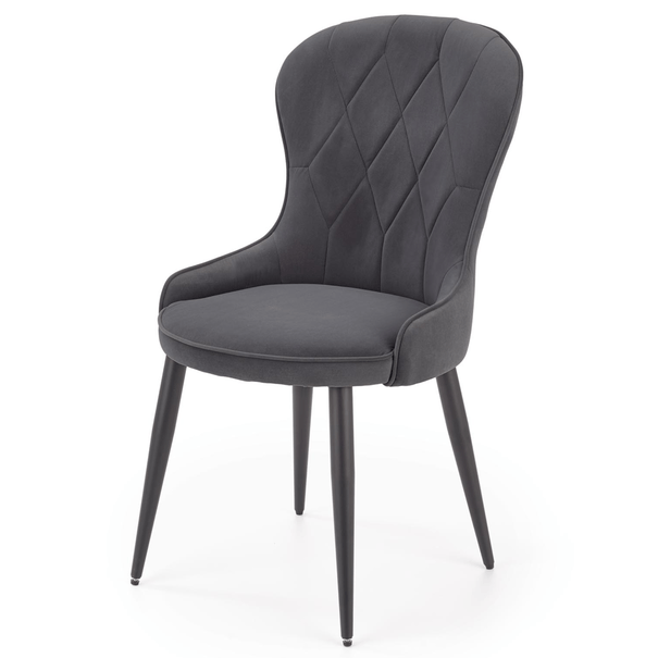 Jedálenská stolička SCK-366 sivá 1