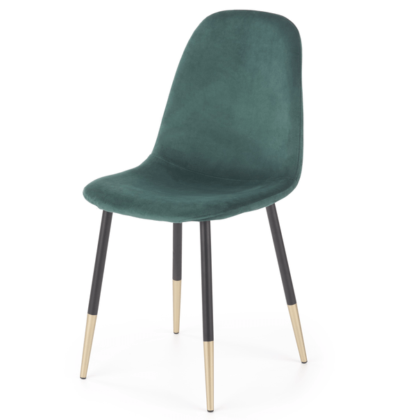 Jedálenská stolička SCK-379 tmavozelená 1