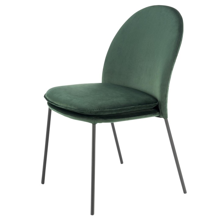 Jedálenská stolička SCK-443 tmavozelená 1