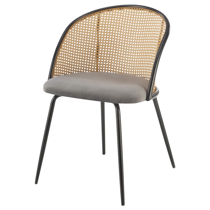 Jedálenská stolička SCK-508 sivá 1