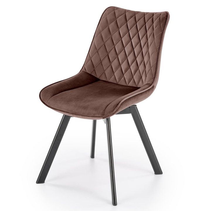 Jedálenská stolička SCK-520 hnedá/čierna 1