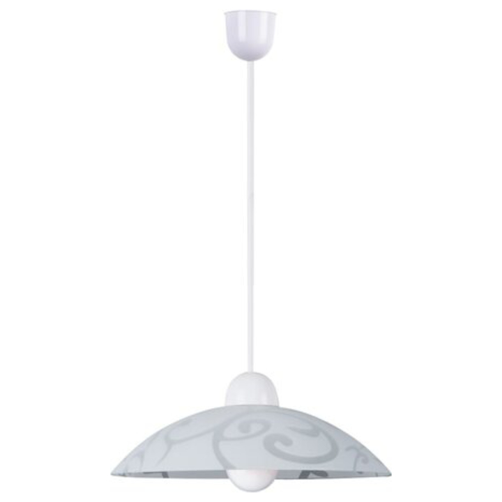 Závesné svietidlo SCROLL biela 1