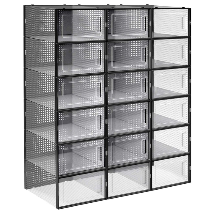 Skrinka na topánky SEE čierna 1