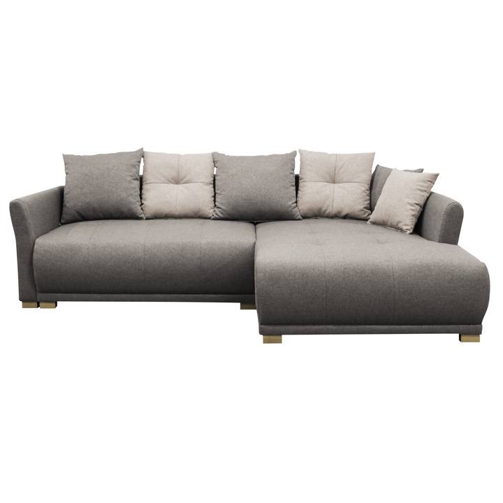 Sedacia súprava SELAVI pravá, svetlosivá 1