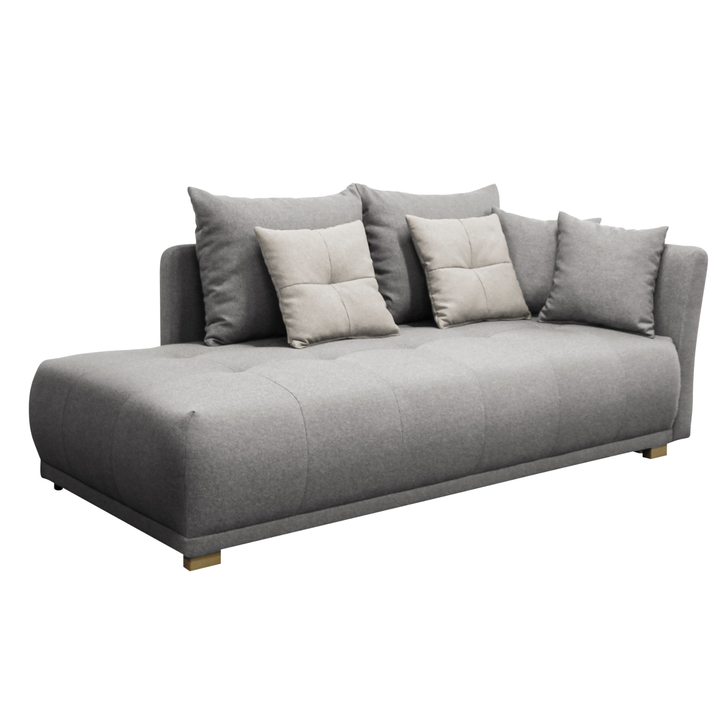 Pohovka/Diván SELAVI pravá, svetlosivá 1