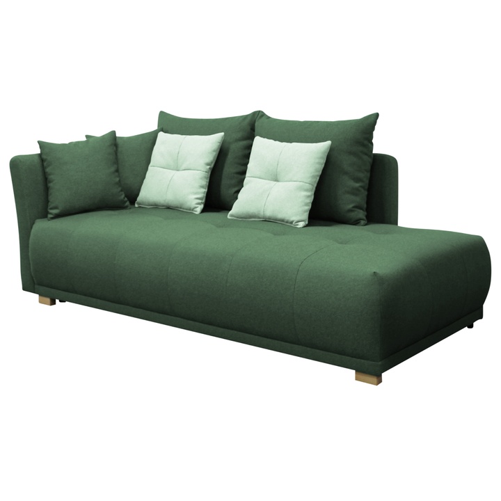 Pohovka/Diván SELAVI ľavá, zelená 1