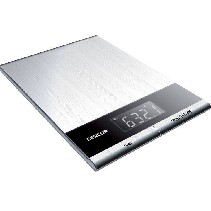 Kuchynská váha  SENCOR SKS 5305 strieborná 1